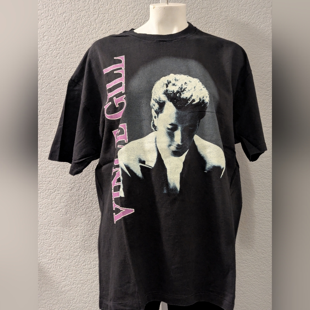 Vintage 90s Vince Gill Band T-shirt I Still Believe in You Tour 1993 size XL